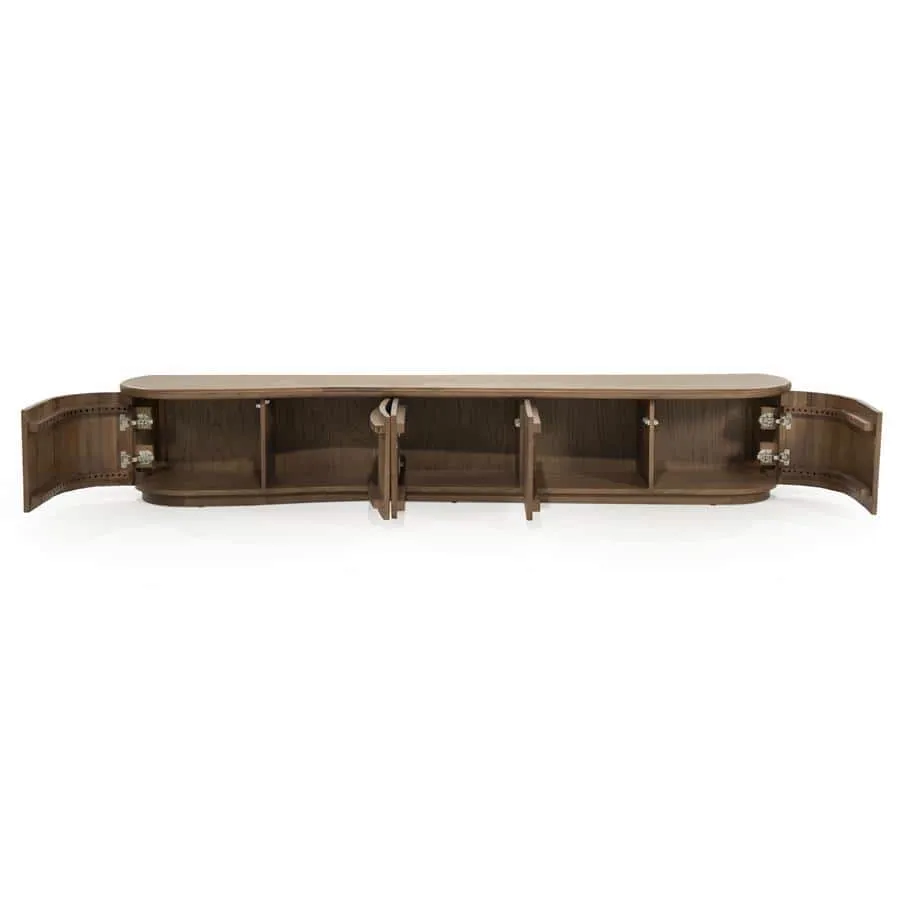 TV unit Josh 240 cm - brown - Eleonora