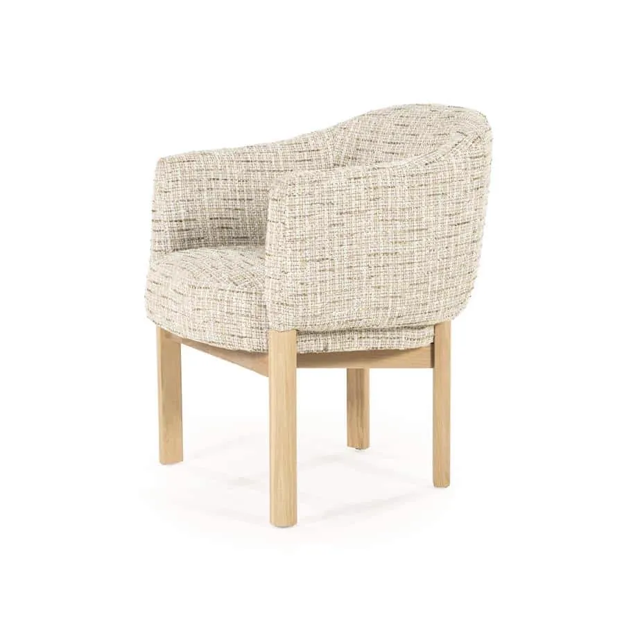 Chair Micha, beige Nori - Eleonora