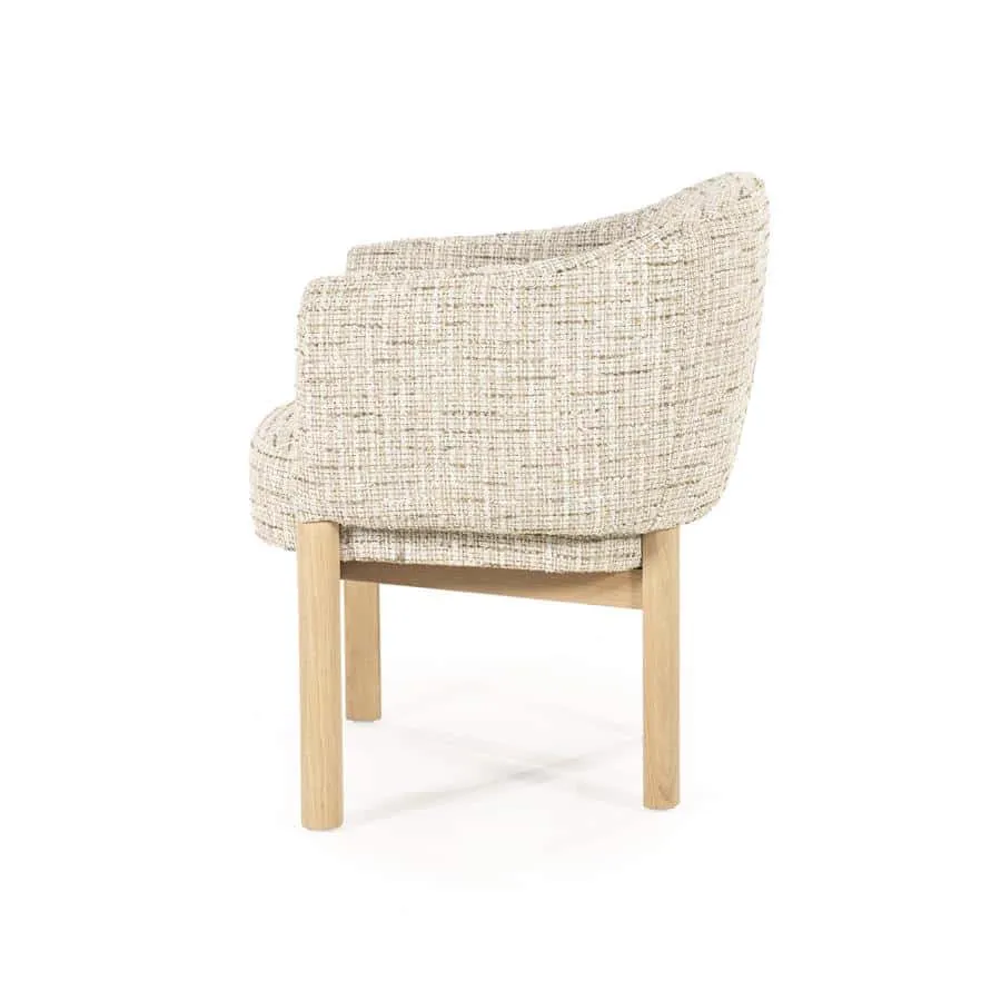 Chair Micha, beige Nori - Eleonora