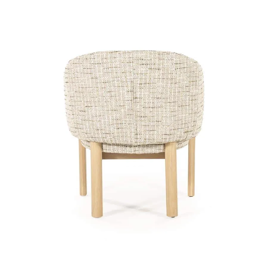 Chair Micha, beige Nori - Eleonora