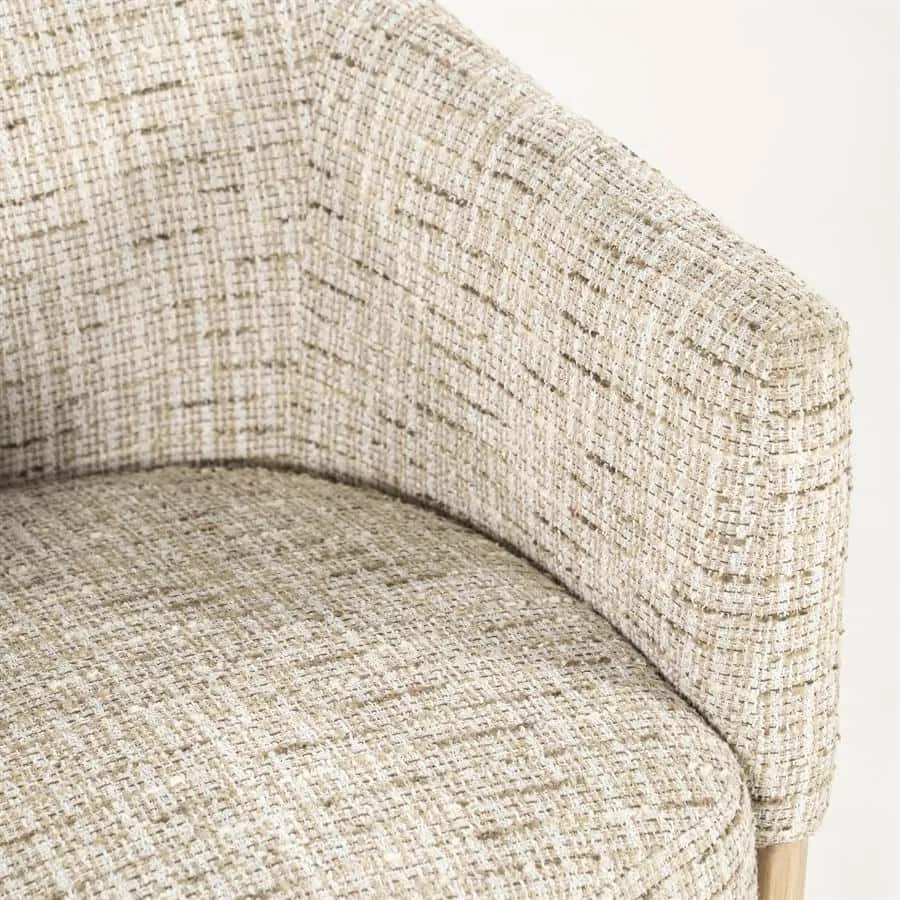 Chair Micha, beige Nori - Eleonora
