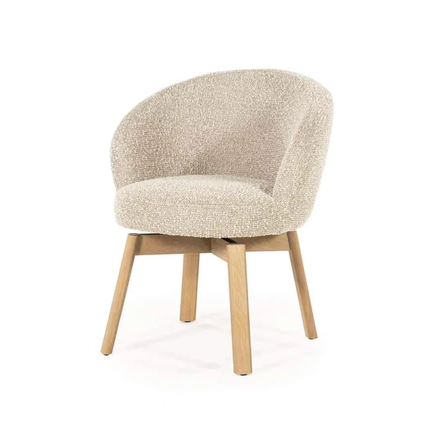 Chair Livia, taupe Hush - Eleonora
