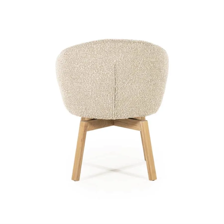 Chair Livia, taupe Hush - Eleonora