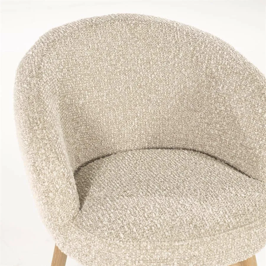 Chair Livia, taupe Hush - Eleonora
