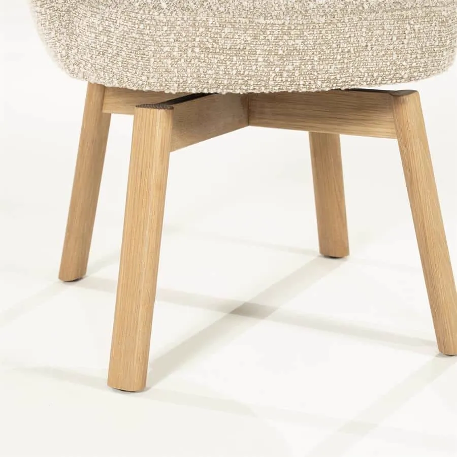 Chair Livia, taupe Hush - Eleonora