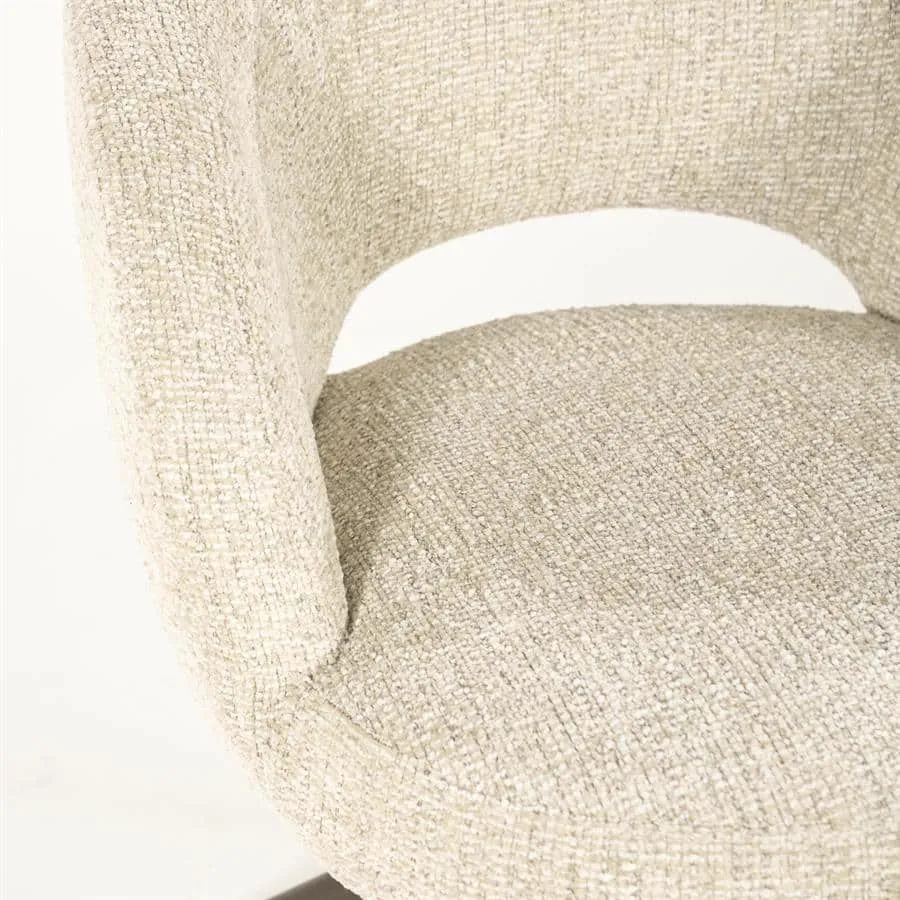 Chair Alissa - beige Oro - Eleonora