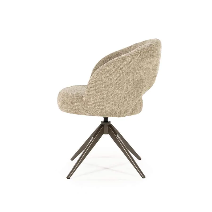 Chair Alissa - taupe Oro - Eleonora
