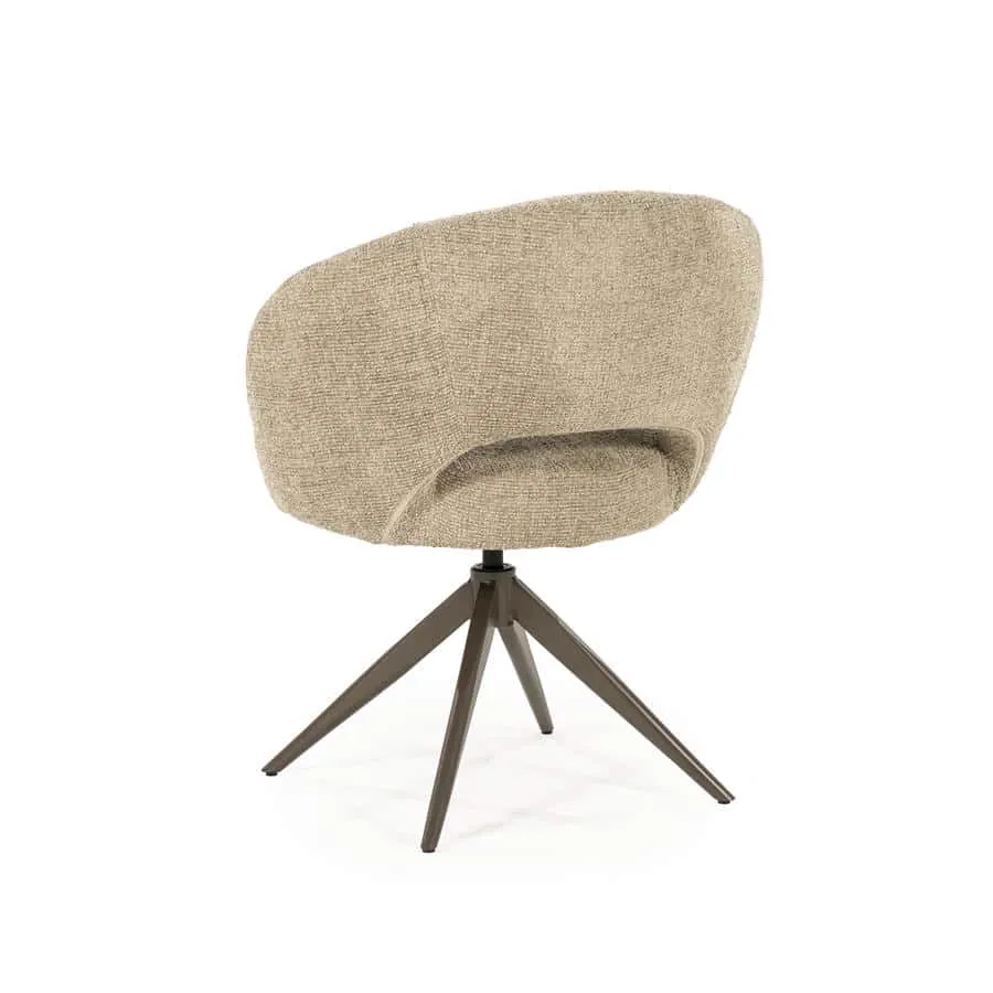 Chair Alissa - taupe Oro - Eleonora