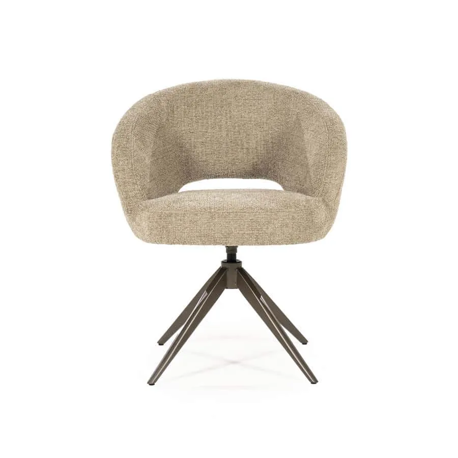 Chair Alissa - taupe Oro - Eleonora