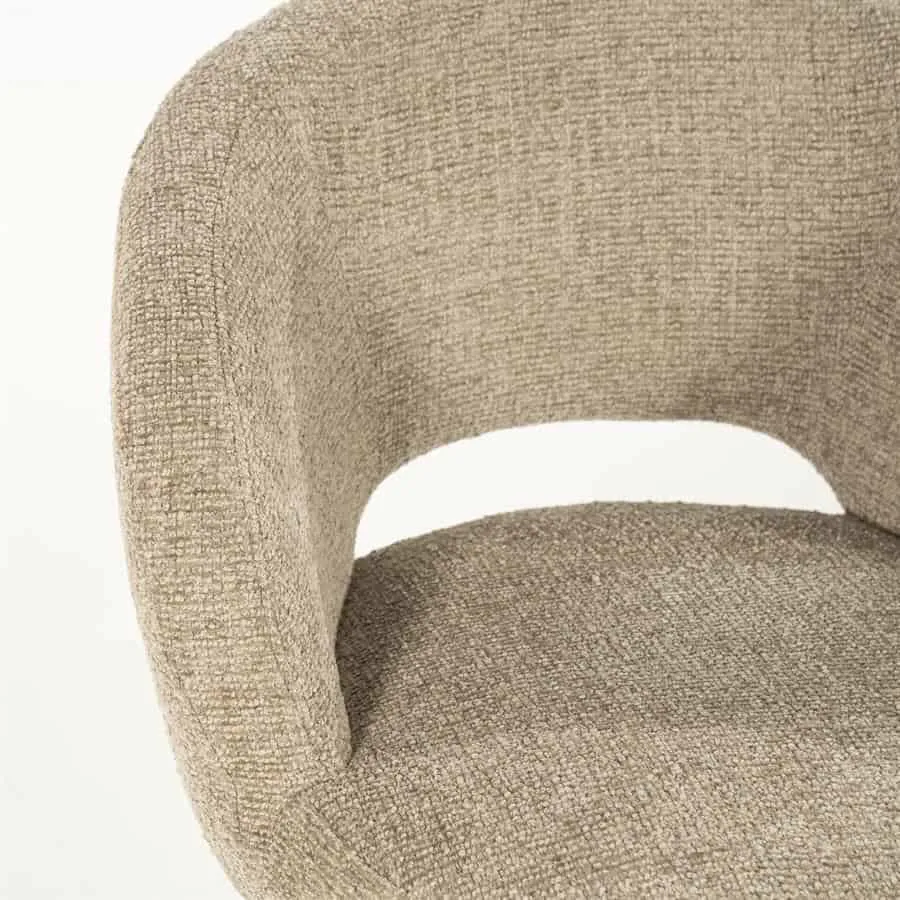 Chair Alissa - taupe Oro - Eleonora