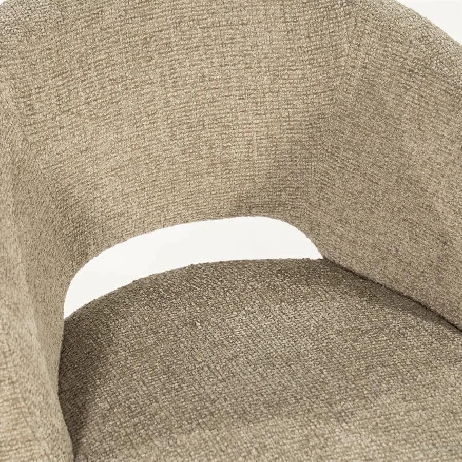 Chair Alissa - taupe Oro - Eleonora