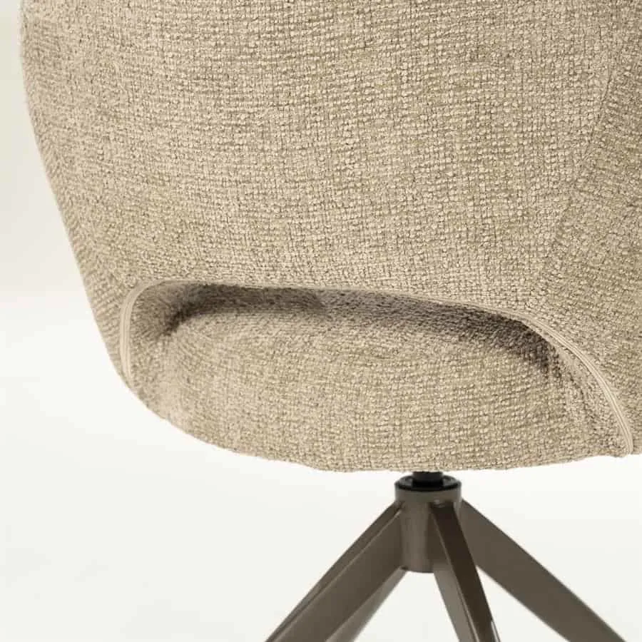 Chair Alissa - taupe Oro - Eleonora