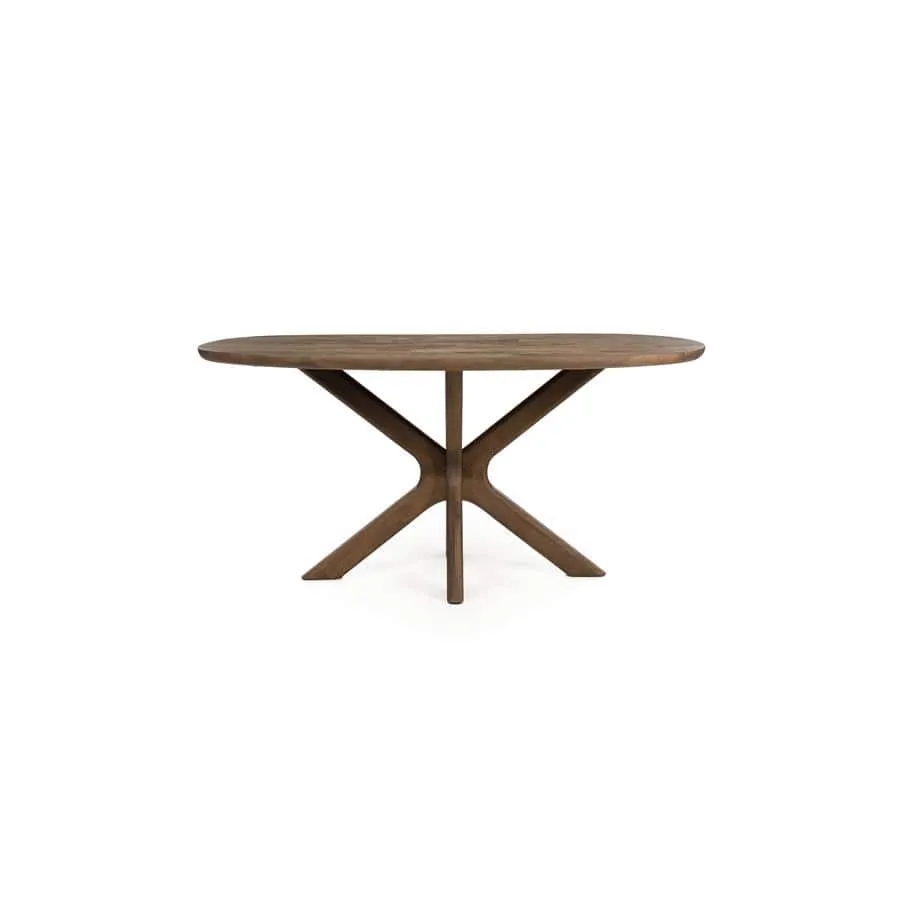 Dining table Tycho 160x110 cm - light brown - Eleonora