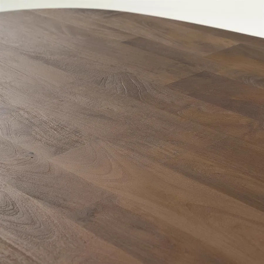 Dining table Tycho 260x110 cm - light brown - Eleonora