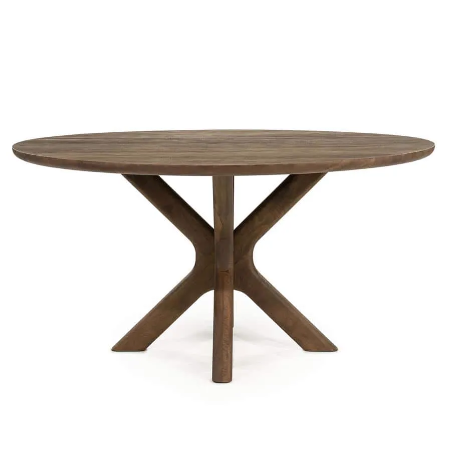 Dining table Tycho 150x77 cm - light brown - Eleonora