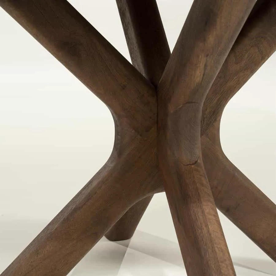 Dining table Tycho 150x77 cm - light brown - Eleonora