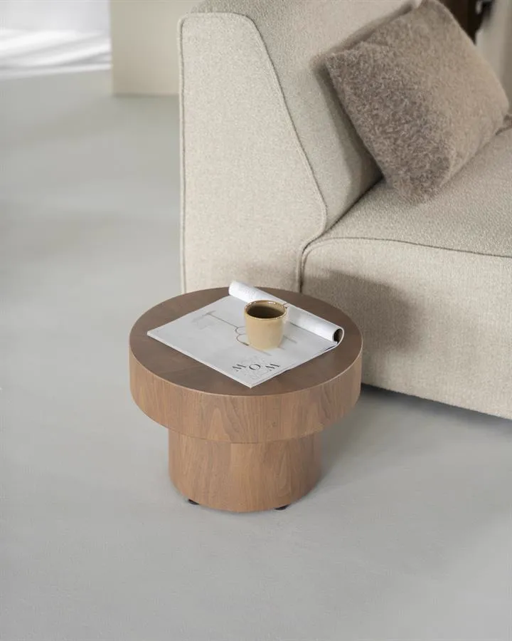 Side table Bobbie - light brown - Eleonora