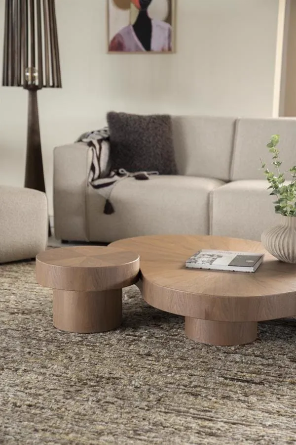Side table Bobbie - light brown - Eleonora
