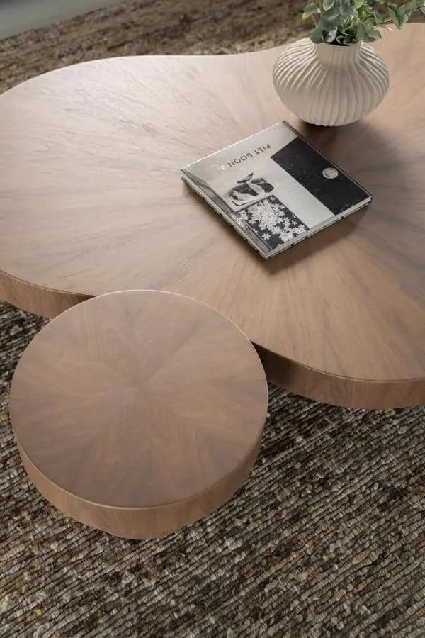 Side table Bobbie - light brown - Eleonora