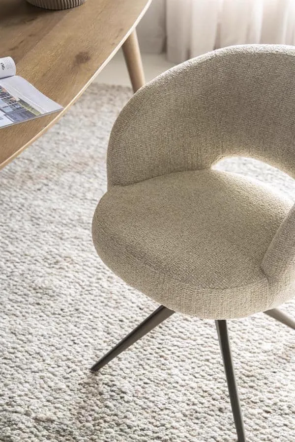 Chair Alissa - beige Oro - Eleonora