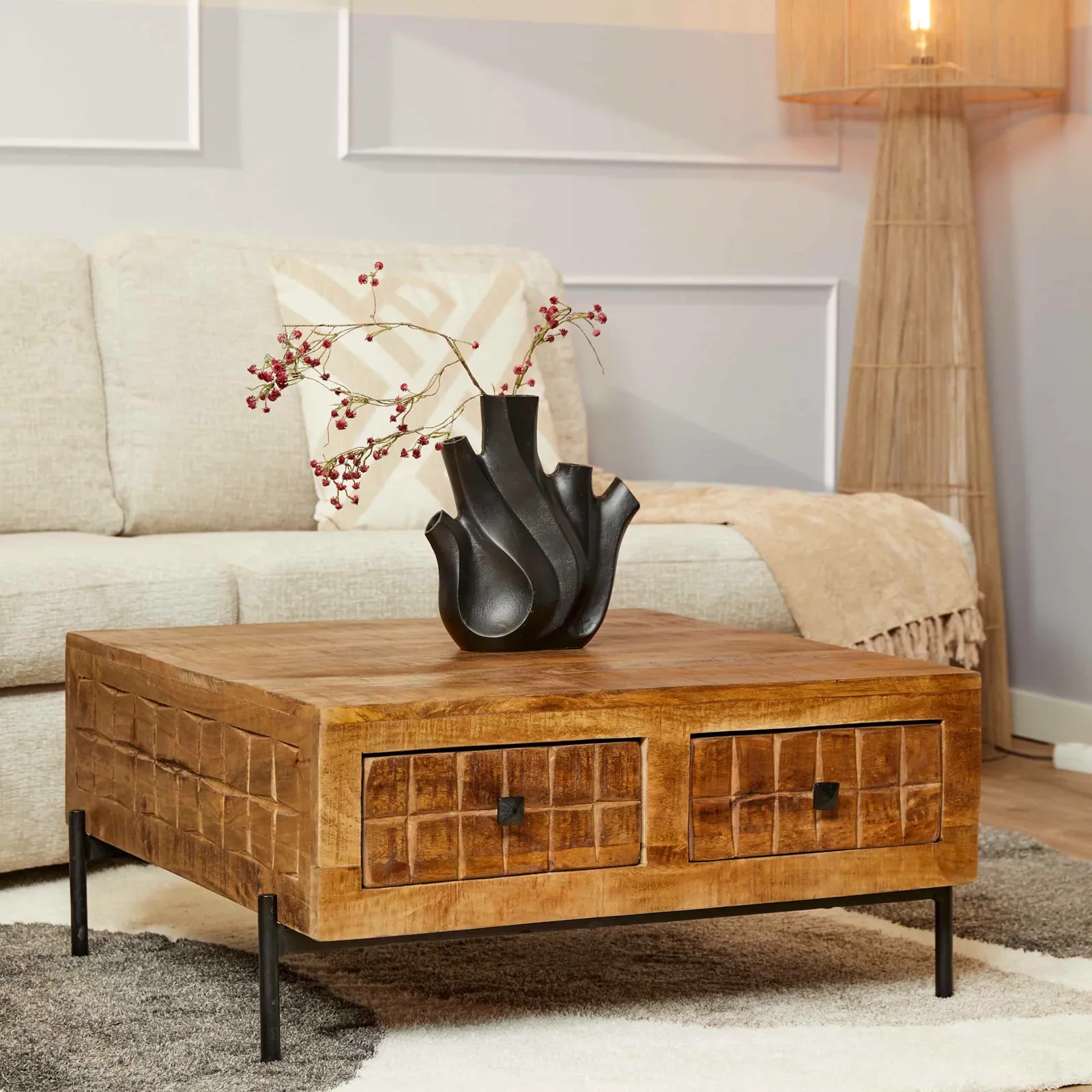 Brandy coffee table | 80 cm - Starfurn