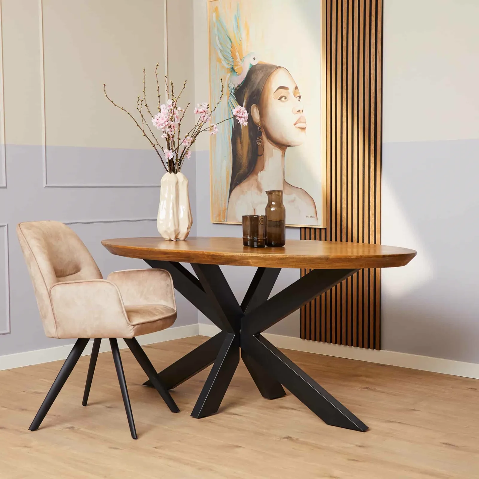 Dining Table Brandy | 180 cm | Oval - Starfurn