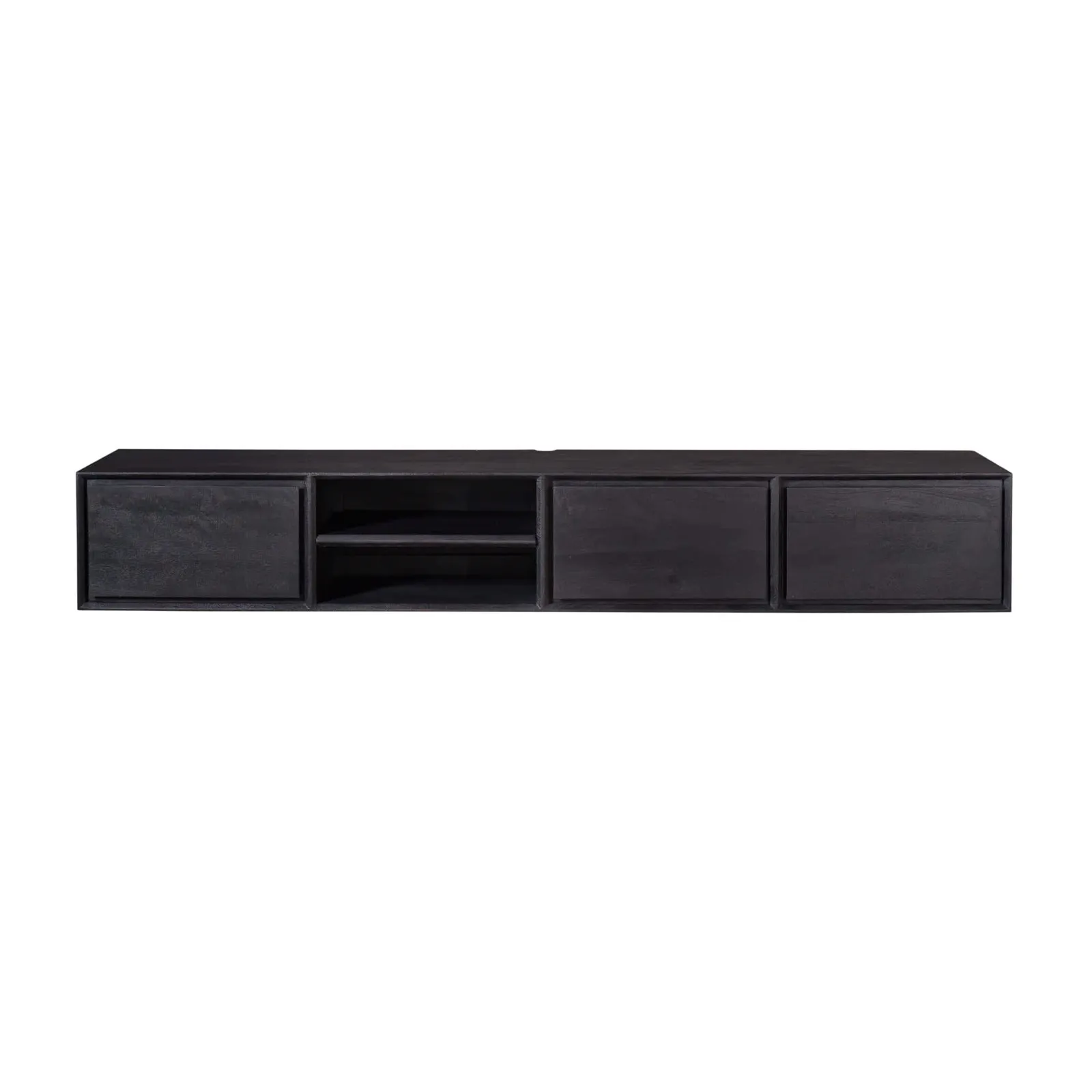 Floating TV unit Ambiance Black | 200 cm - Starfurn
