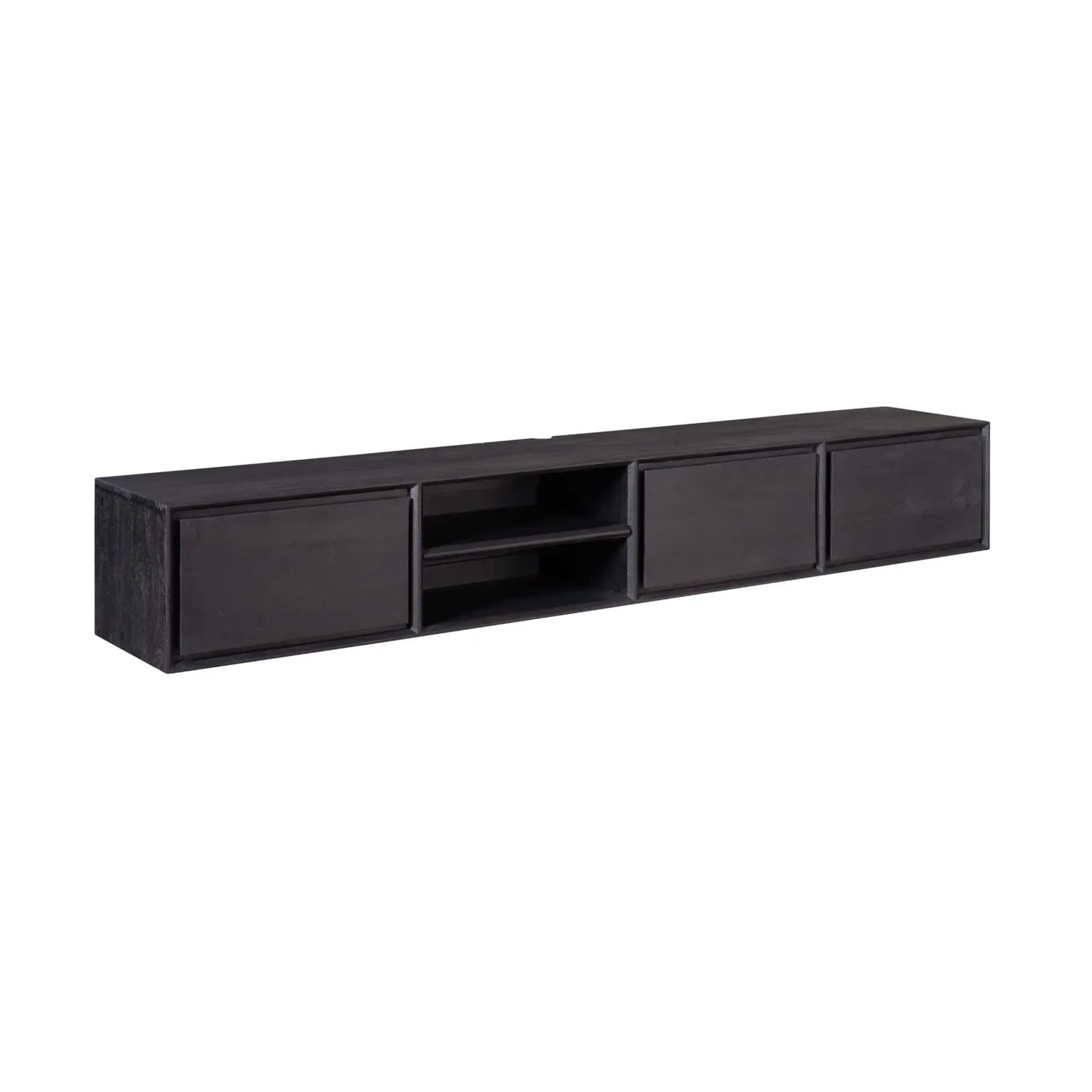 Floating TV unit Ambiance Black | 200 cm - Starfurn
