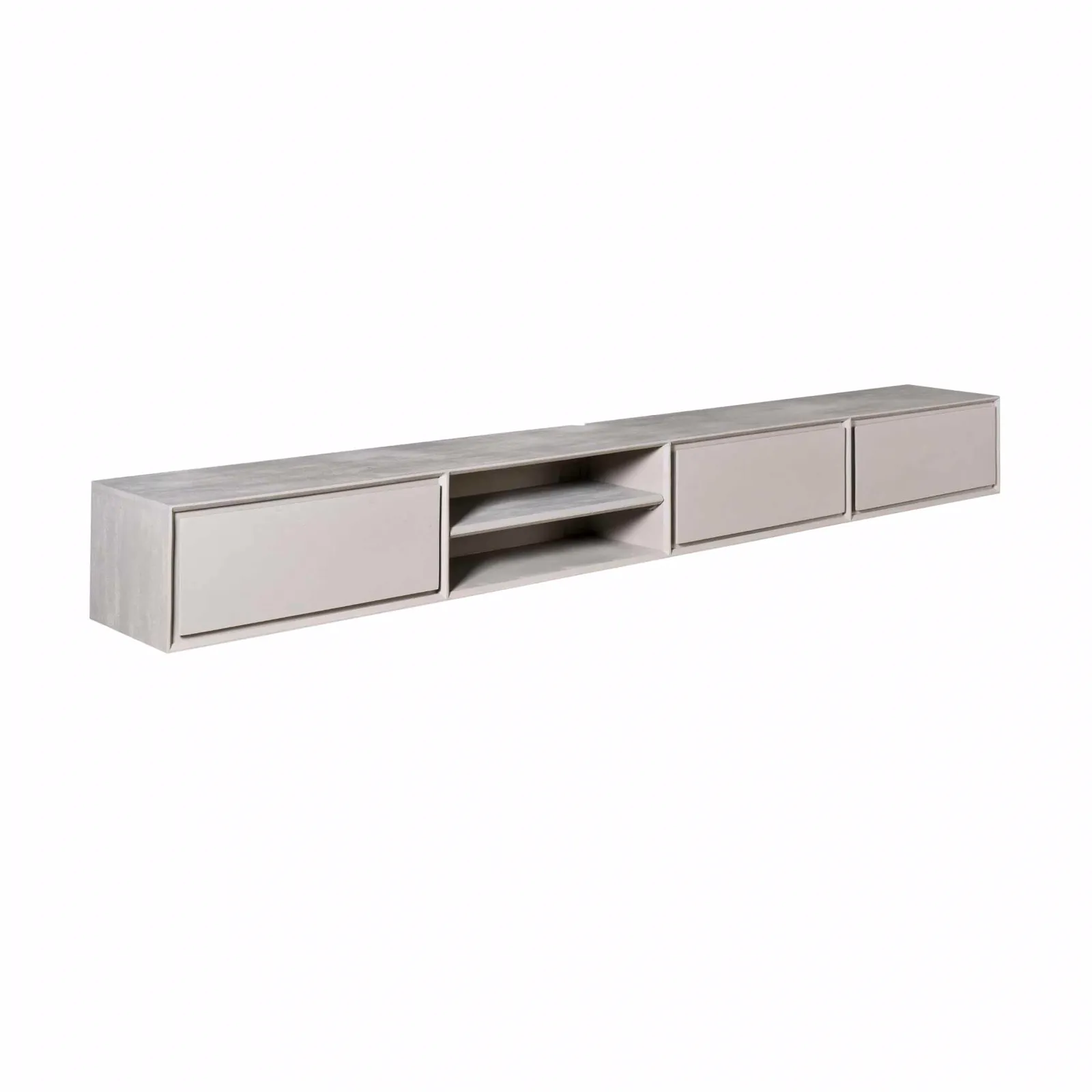 Floating TV unit Ambiance Taupe | 280 cm - Starfurn