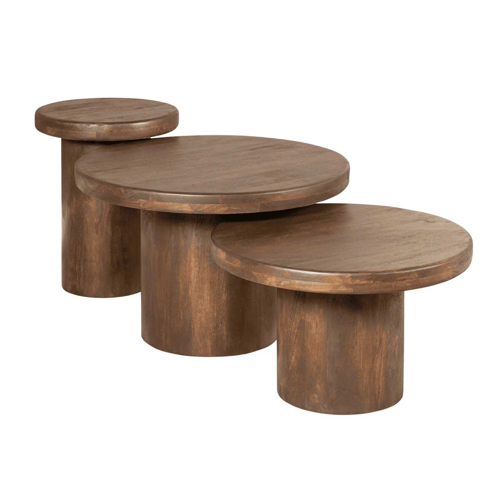 Coffee Table Maya | 70 cm | Brown - Starfurn