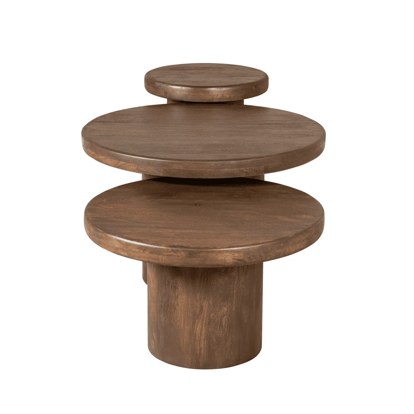 Coffee Table Maya | 70 cm | Brown - Starfurn