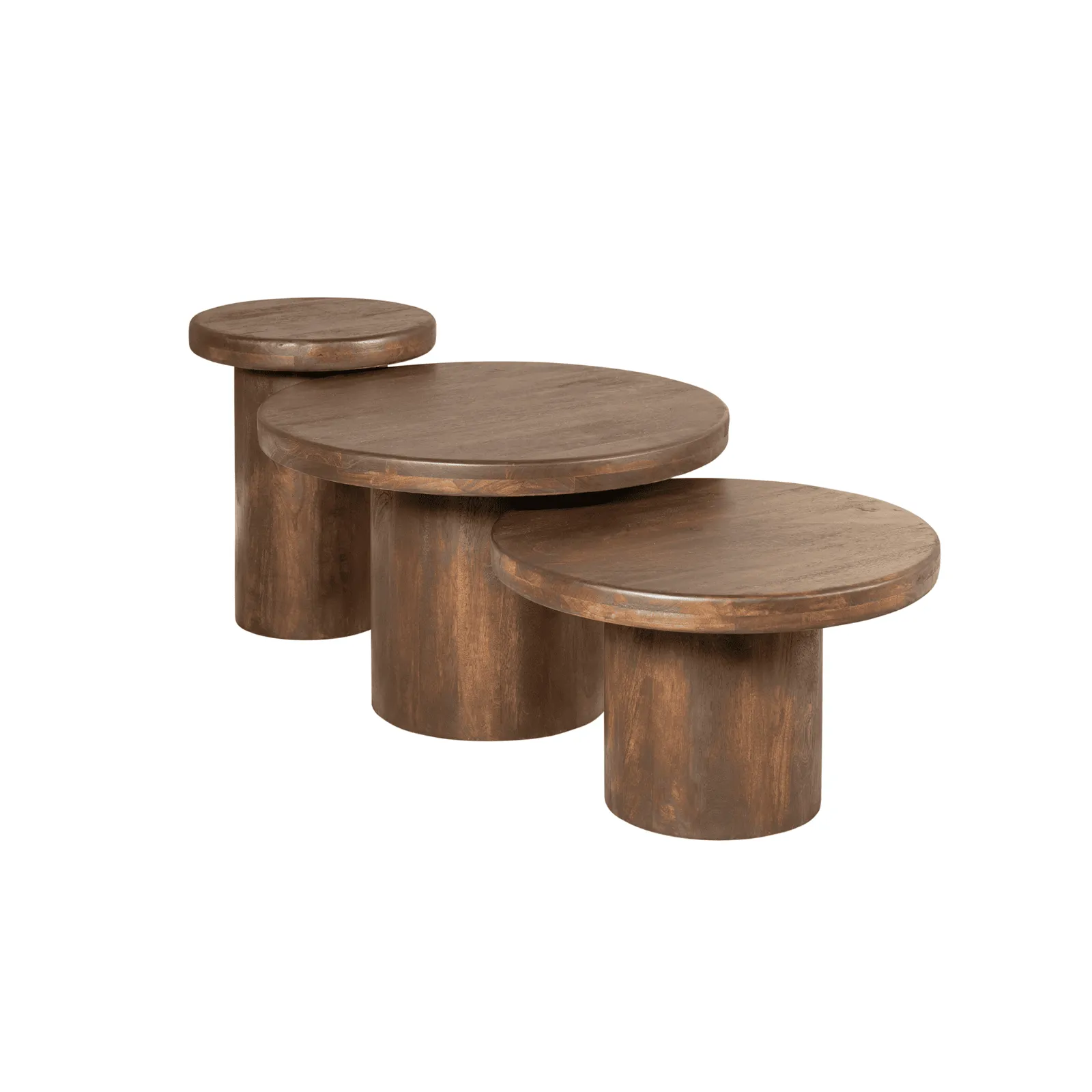 Coffee Table Maya | 70 cm | Brown - Starfurn