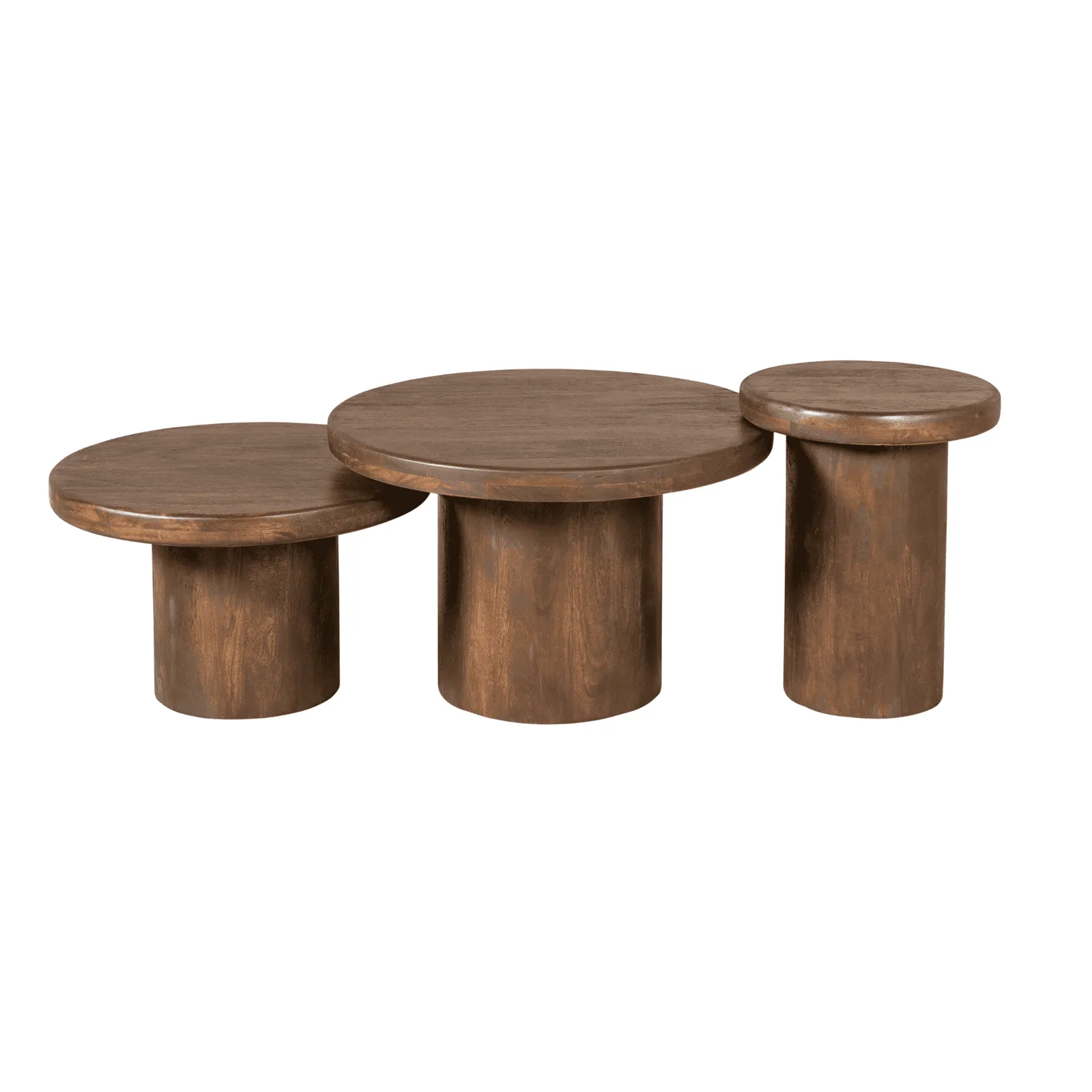 Coffee Table Maya | 70 cm | Brown - Starfurn