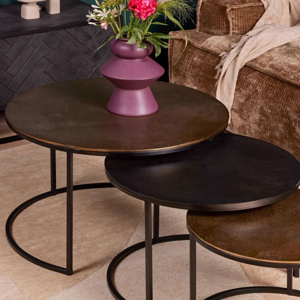 Coffee Table Xaro | 75 cm | Set of 3 - Starfurn
