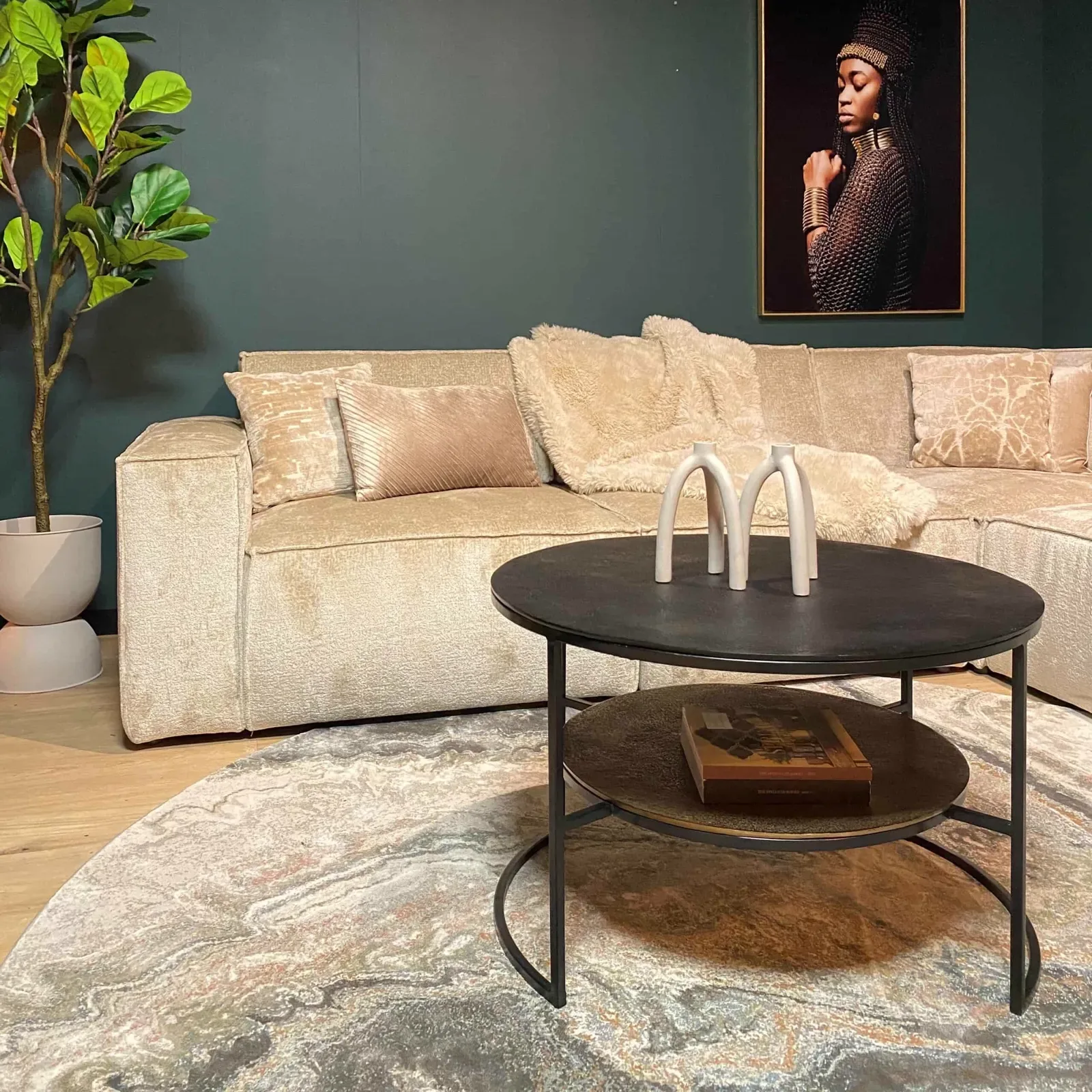 Couchtisch Lecia | 80 cm