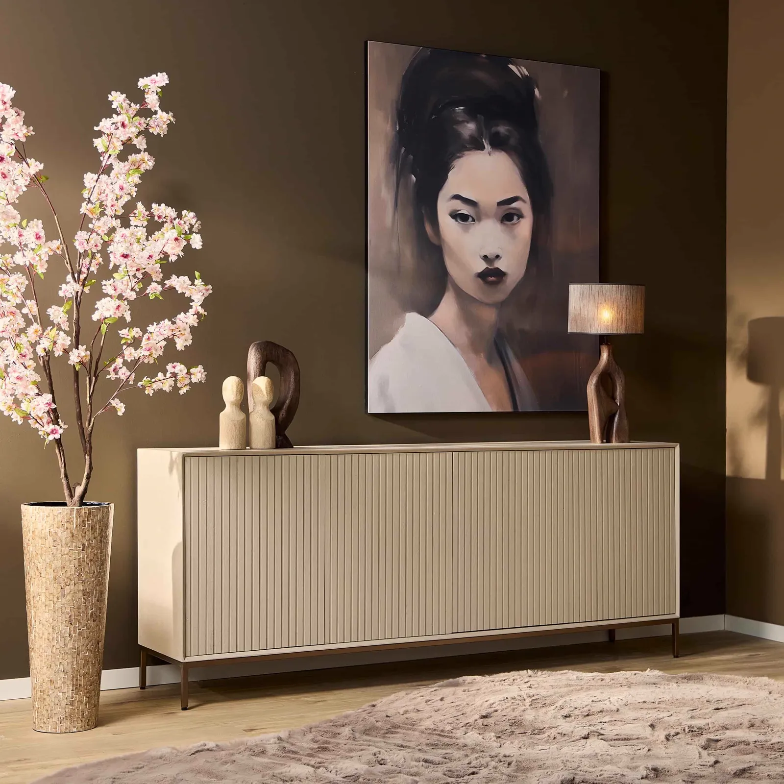 Sideboard Madison Sand | 210 cm - Starfurn