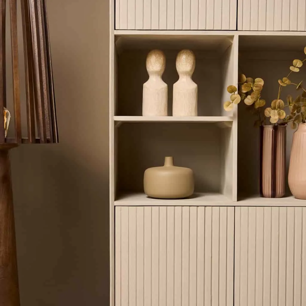Display Cabinet Madison Sand | 90 cm - Starfurn