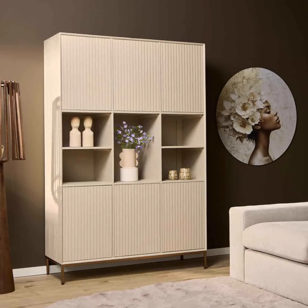Cabinet Madison XL Sand | 135 cm - Starfurn