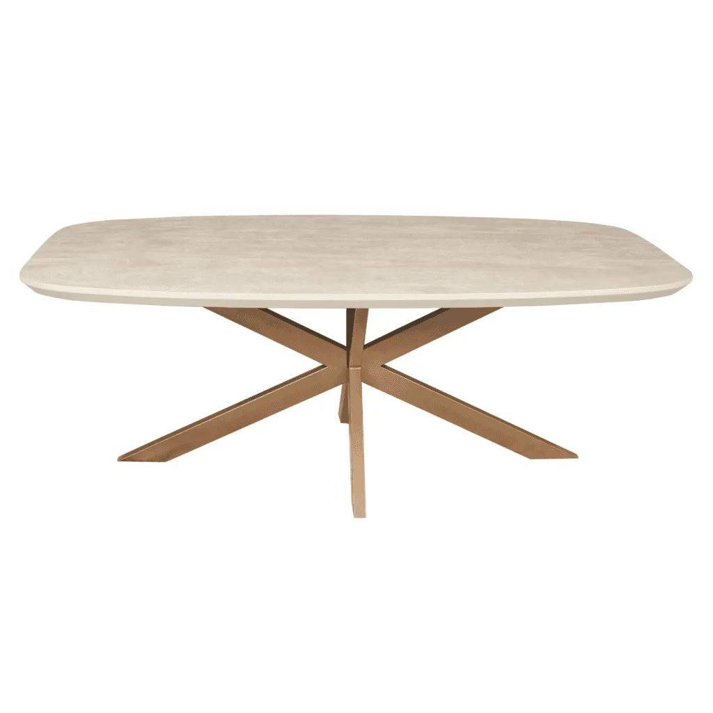 Dining Table Madison Sand | 200 cm | Danish Oval - Starfurn