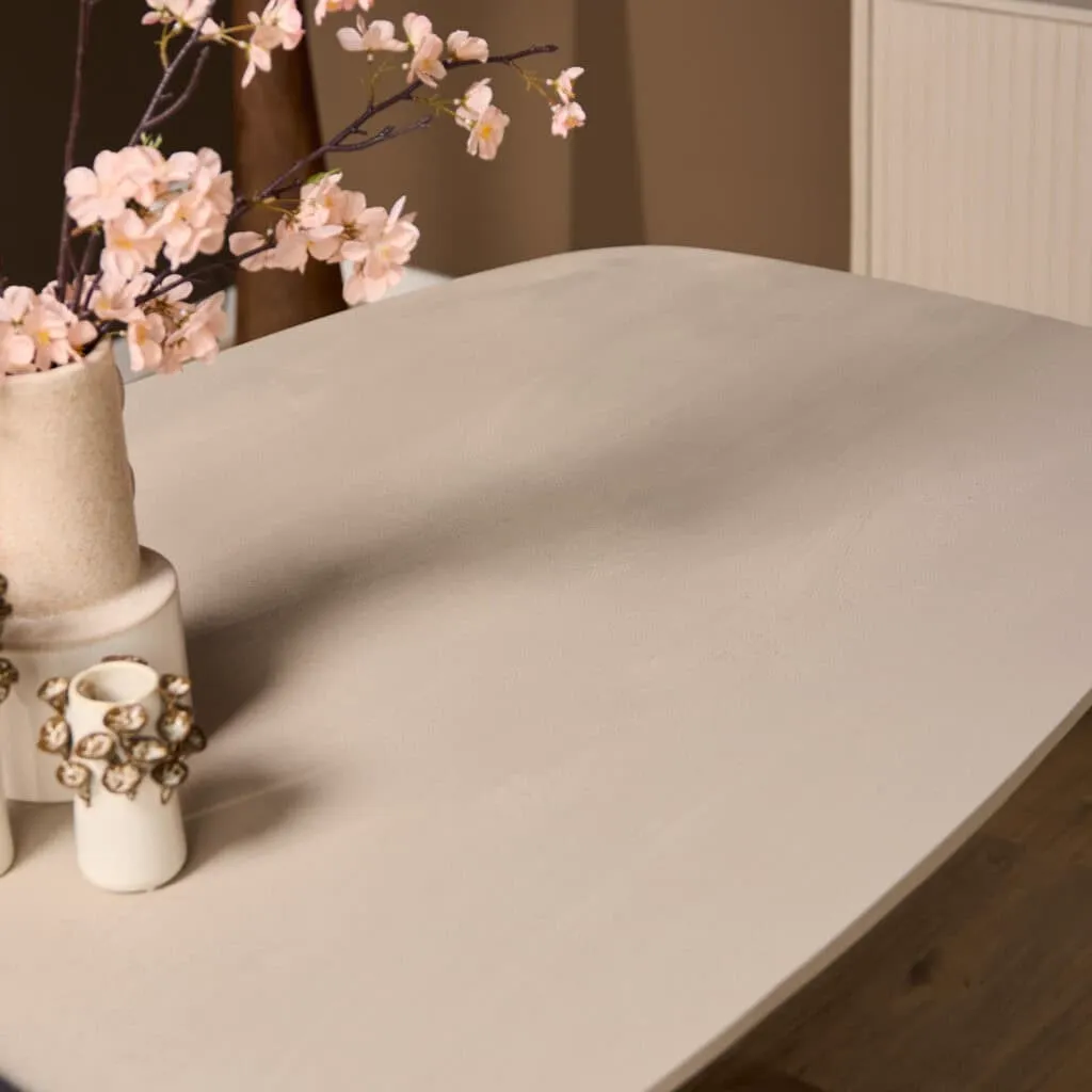 Dining Table Madison Sand | 240 cm | Danish Oval - Starfurn