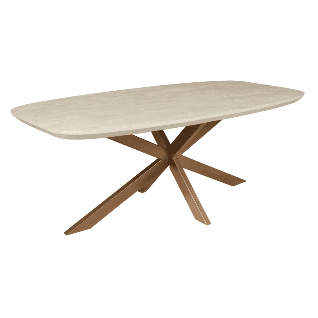 Dining Table Madison Sand | 200 cm | Danish Oval - Starfurn