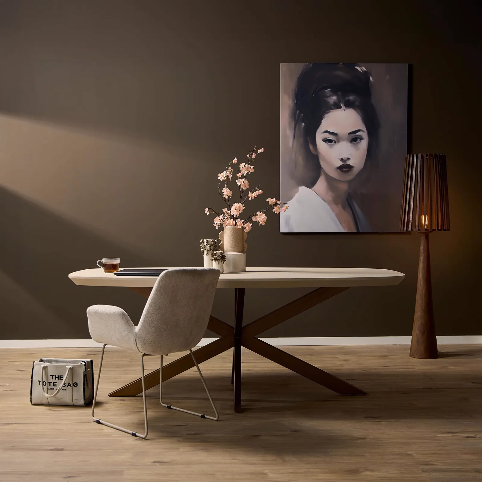 Dining Table Madison Sand | 200 cm | Danish Oval - Starfurn