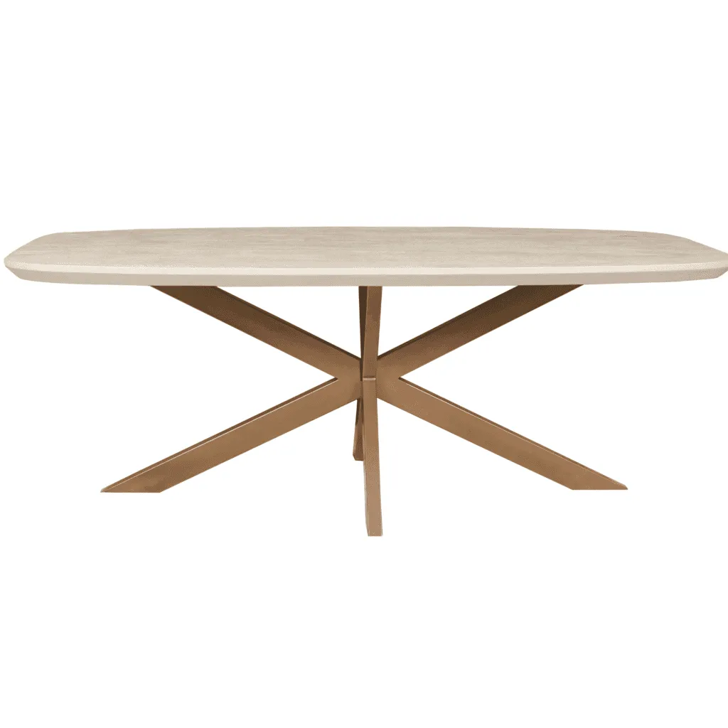 Dining Table Madison Sand | 240 cm | Danish Oval - Starfurn