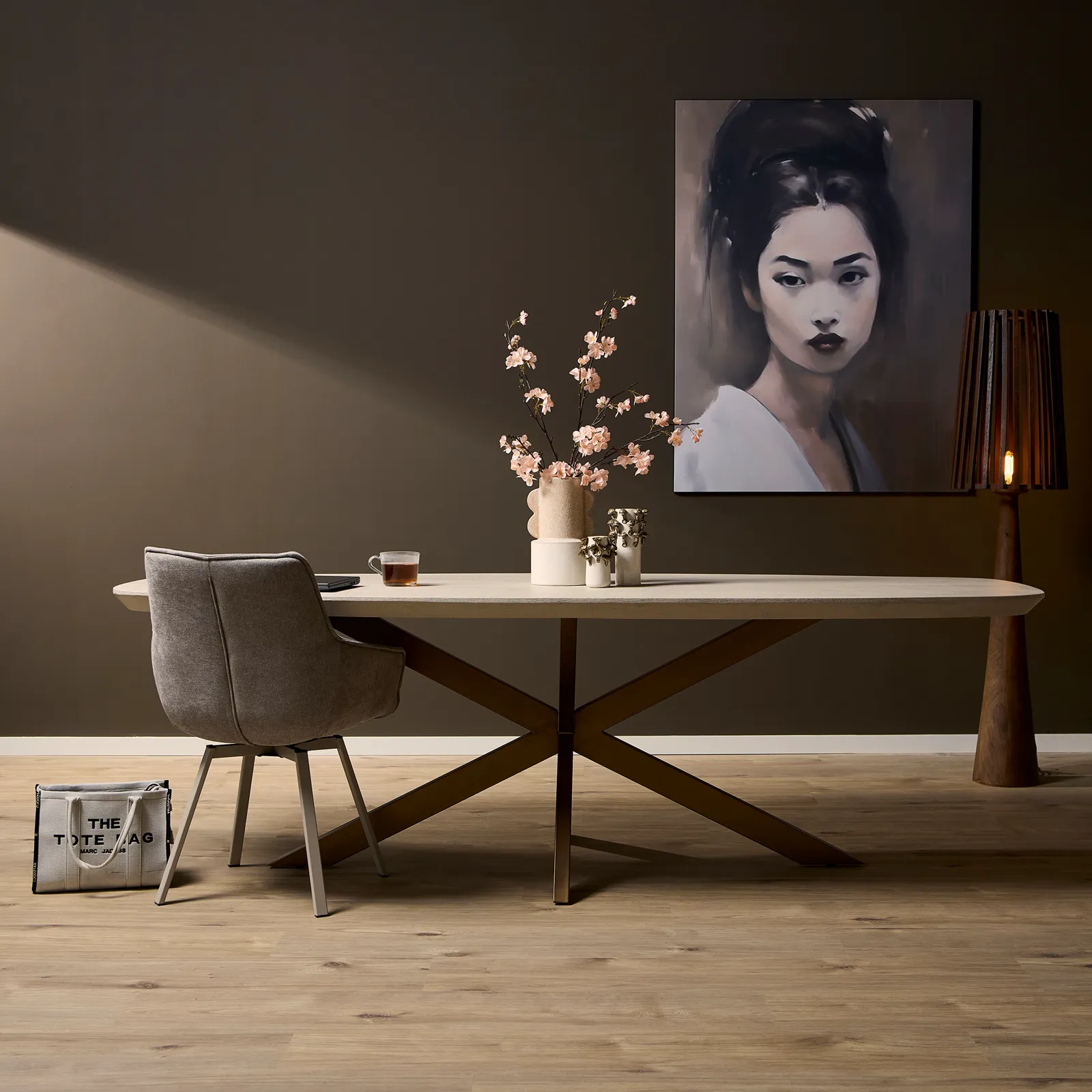 Dining Table Madison Sand | 240 cm | Danish Oval - Starfurn