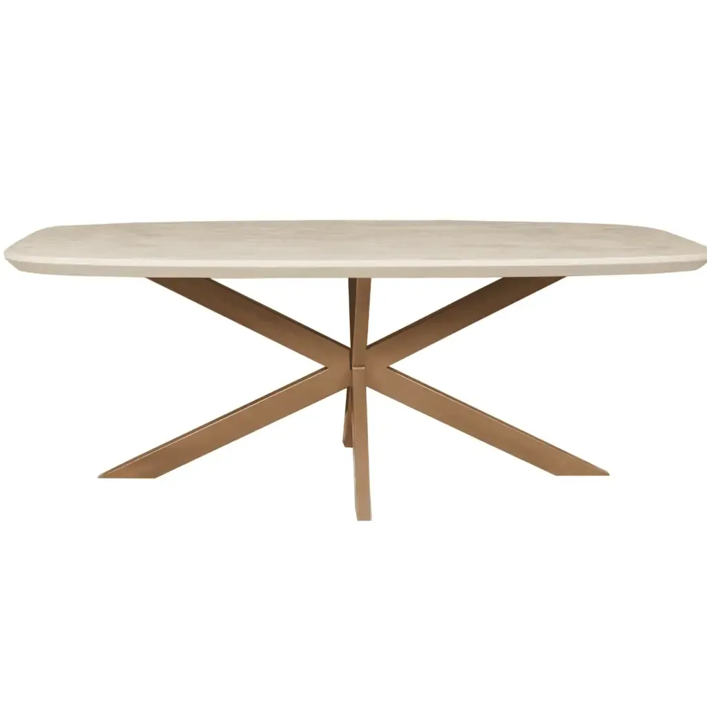 Dining table Madison Sand | 280 cm | Danish Oval - Starfurn
