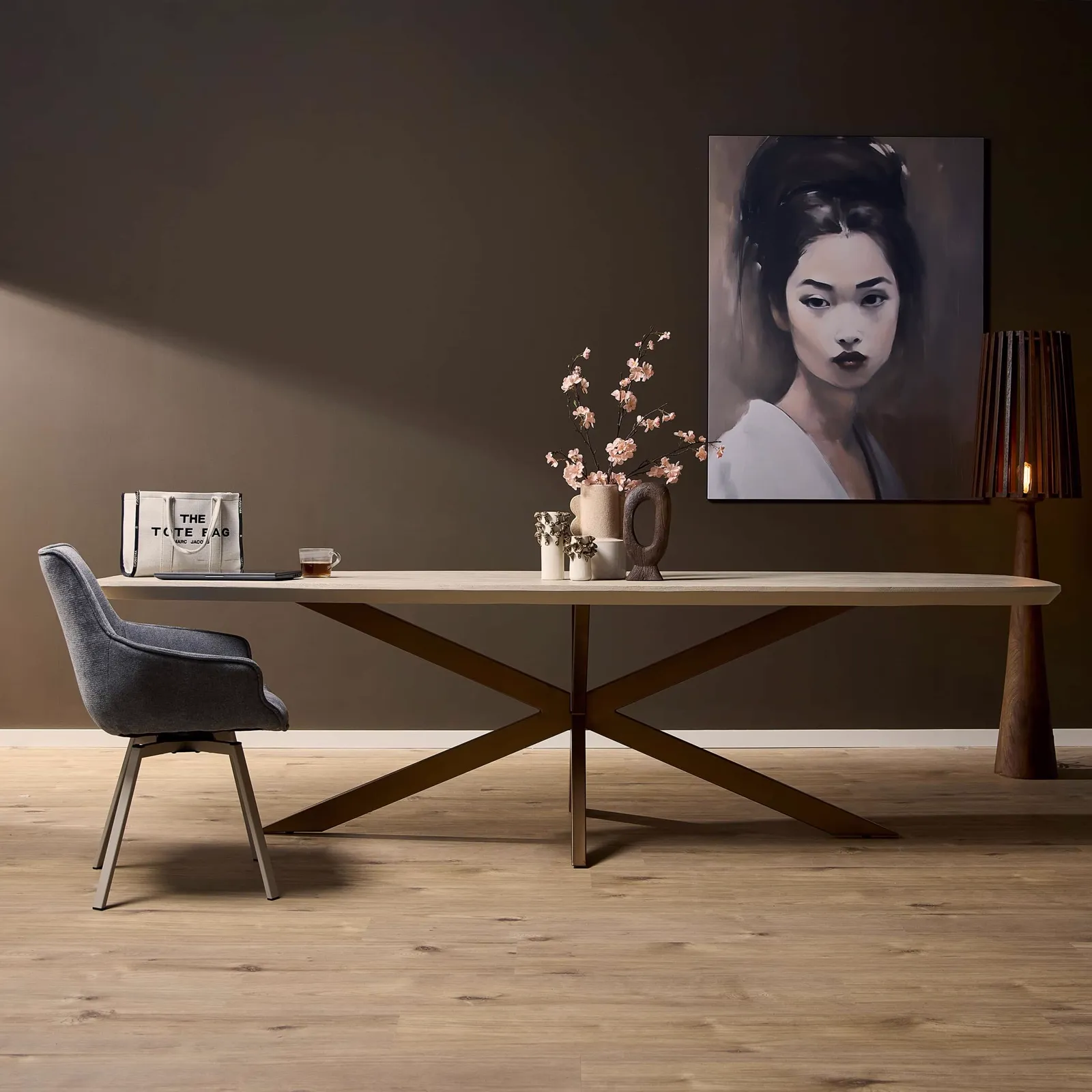 Dining table Madison Sand | 280 cm | Danish Oval - Starfurn