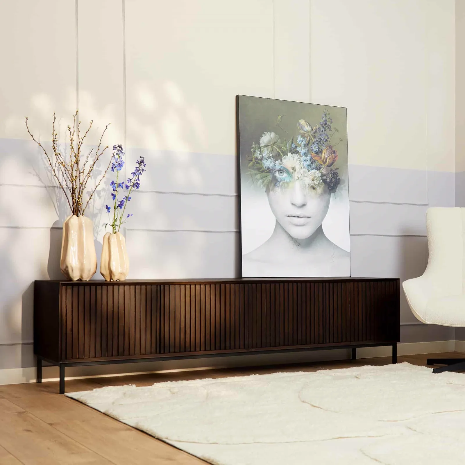 TV unit Madison Brown | 210 cm - Starfurn
