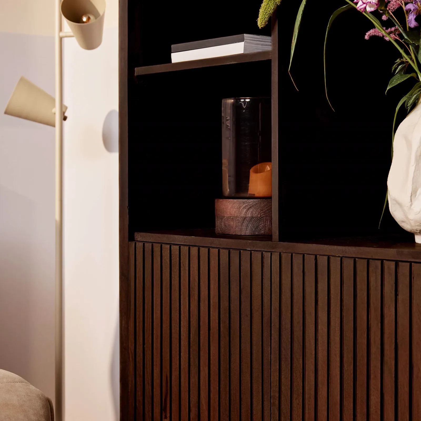 Storage Cabinet Madison Brown | 90 cm - Starfurn
