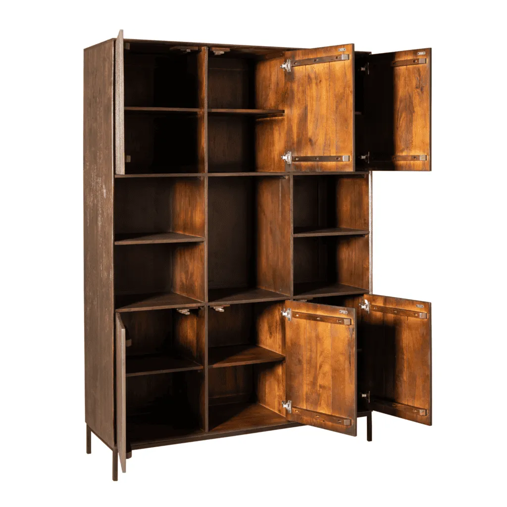 Shelf Cabinet Madison XL Brown | 135 cm - Starfurn