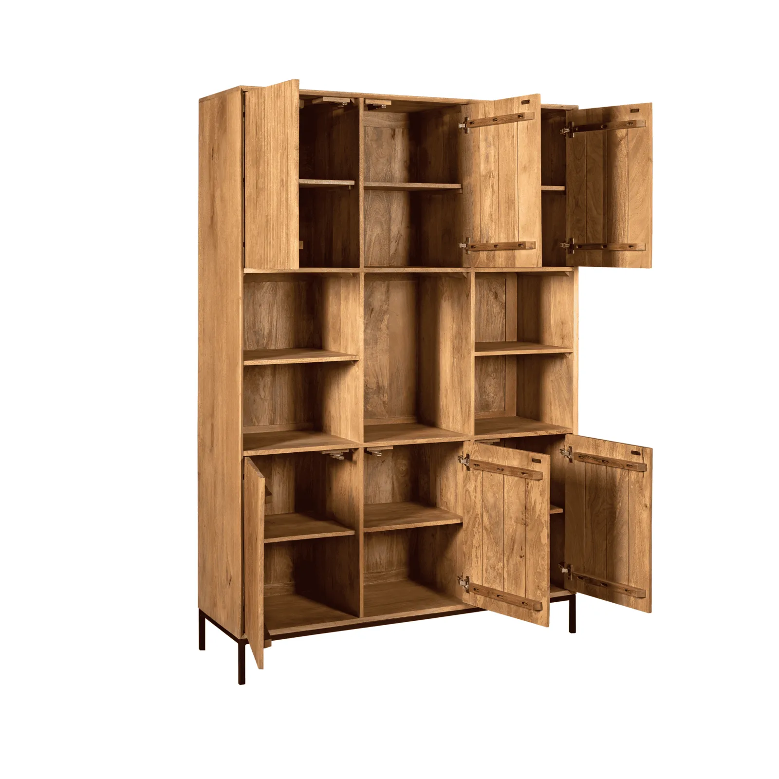 Compartment Cabinet Madison XL Natural | 135 cm - Starfurn
